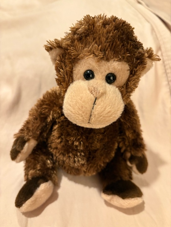 Ty Other - Plush Brown Monkey Vines TY - Soft Kids Toy